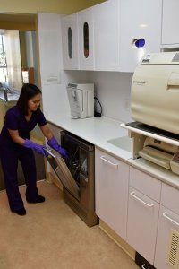 Dental Instrument Sterilization Area